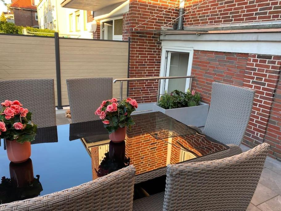 Ferienwohnung Hereinspaziert Wilhelmshaven Exteriör bild