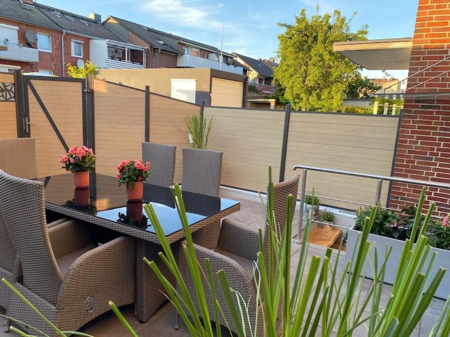 Ferienwohnung Hereinspaziert Wilhelmshaven Exteriör bild